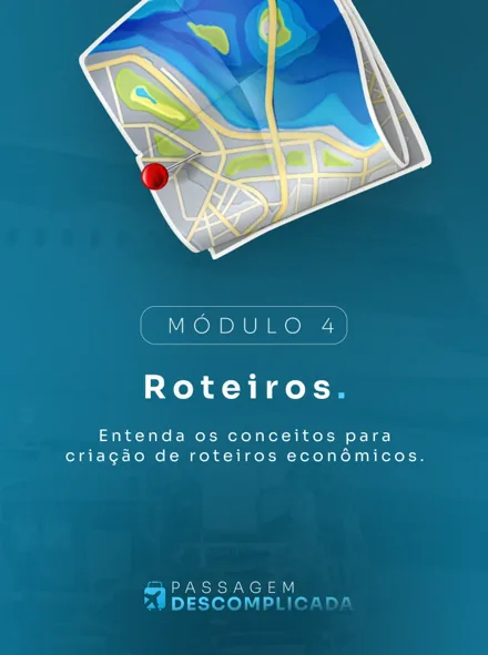 Capa do módulo Roteiros